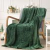 img-0336987c44d876d97658 Fleece Throw Blanket Green
