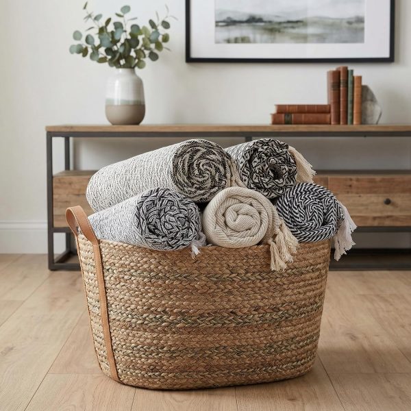 img-05e1c7760de4210feeb9 Cotton Throw Blanket Navy Double Diamond