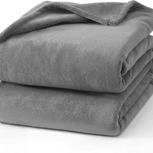 Grey Fleece Blanket