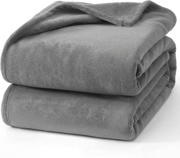 Grey Fleece Blanket