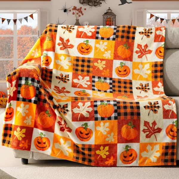 Halloween Fleece Throw Blanket