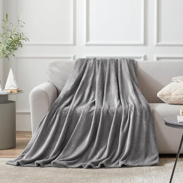 Grey Fleece Blanket