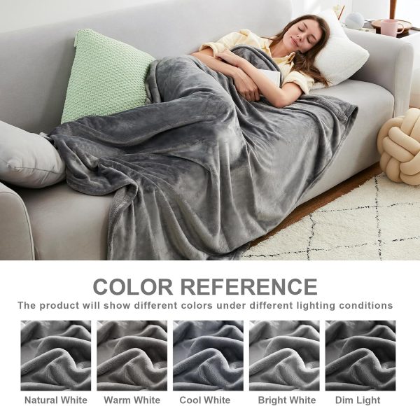 Grey Fleece Blanket