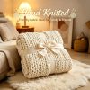 Chunky Knit Throw Blanket