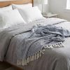 img-8bc53d582b03e7df3bdb Cotton Throw Blanket Navy Double Diamond