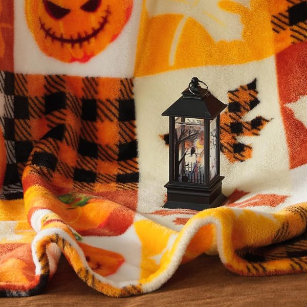 Halloween Fleece Throw Blanket