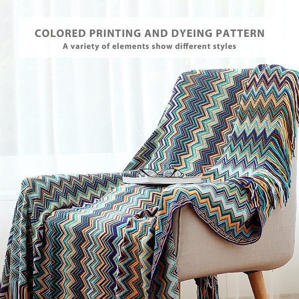 img-b249abe0db7abca73c55 Knitted Throw Blanket with Tassels