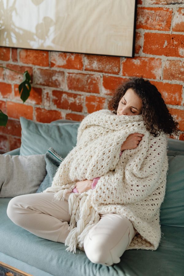 Premium Merino Wool Throw Blanket — 130 × 180 cm