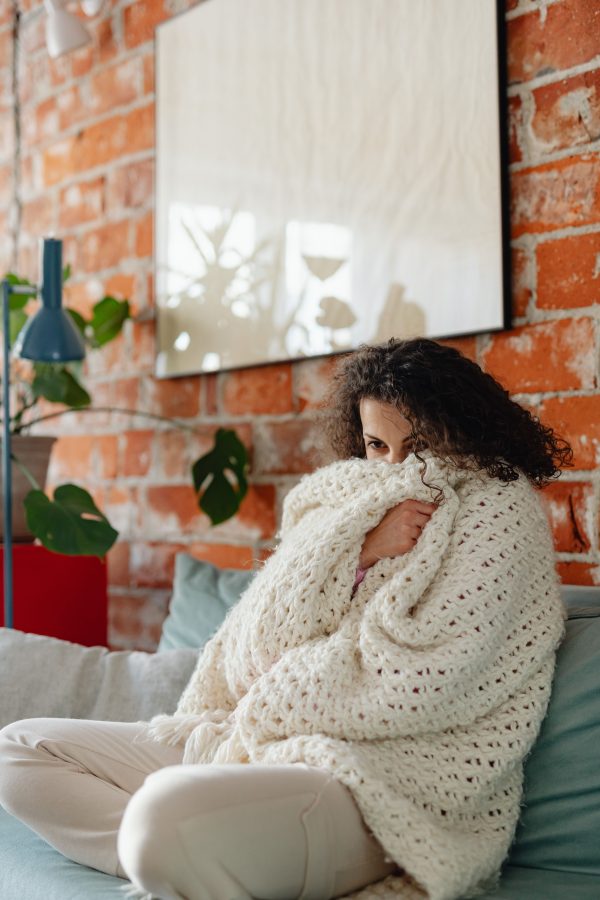 Premium Merino Wool Throw Blanket — 130 × 180 cm